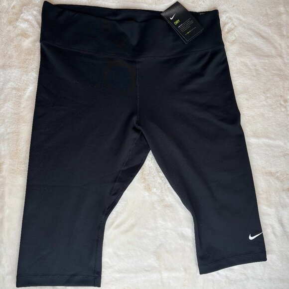 Nike One Women's Mid-Rise Dri-Fit Performance Capri Training Pants/Leggings NWT - Picture 3 of 16